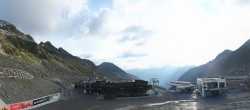 Archiv Foto Webcam Sölden Rettenbachgletscher: Weltcuptribüne und Talstation 06:00