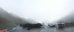 Archiv Foto Webcam Sölden Rettenbachgletscher: Weltcuptribüne und Talstation 07:00