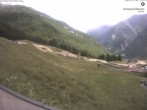 Archiv Foto Webcam Sölden: Talabfahrt Giggijochbahn 11:00