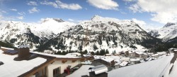 Archived image Webcam Hotel Goldener Berg: village view Oberlech 15:00