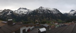 Archived image Webcam Hotel Goldener Berg: village view Oberlech 05:00