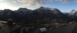Archived image Webcam Hotel Goldener Berg: village view Oberlech 06:00