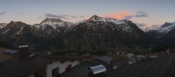 Archiv Foto Webcam Oberlech: Hotel Goldener Berg 19:00