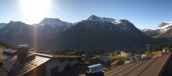 Archiv Foto Webcam Oberlech: Hotel Goldener Berg 07:00