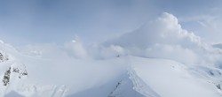 Archiv Foto Webcam Zermatt Kleinmatterhorn: Gletscherskigebiet 17:00