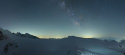 Archiv Foto Webcam Zermatt Kleinmatterhorn: Gletscherskigebiet 03:00