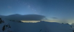 Archiv Foto Webcam Zermatt Kleinmatterhorn: Gletscherskigebiet 23:00