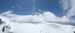 Archiv Foto Webcam Zermatt Kleinmatterhorn: Gletscherskigebiet 11:00