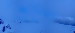 Archiv Foto Webcam Zermatt Kleinmatterhorn: Gletscherskigebiet 21:00