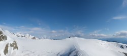 Archiv Foto Webcam Zermatt Kleinmatterhorn: Gletscherskigebiet 17:00