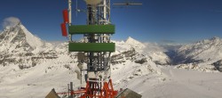 Archived image Webcam Plateau Rosa Zermatt / Breuil Cervinia 11:00