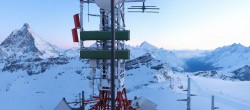 Archived image Webcam Plateau Rosa Zermatt / Breuil Cervinia 05:00