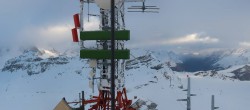 Archived image Webcam Plateau Rosa Zermatt / Breuil Cervinia 06:00