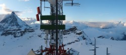 Archived image Webcam Plateau Rosa Zermatt / Breuil Cervinia 19:00