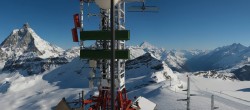 Archived image Webcam Plateau Rosa Zermatt / Breuil Cervinia 07:00