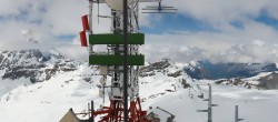 Archived image Webcam Plateau Rosa Zermatt / Breuil Cervinia 13:00