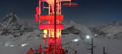 Archiv Foto Webcam Zermatt / Breuil Cervinia: Plateau Rosa 05:00