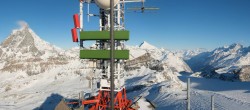 Archived image Webcam Plateau Rosa Zermatt / Breuil Cervinia 09:00