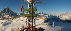 Archiv Foto Webcam Zermatt / Breuil Cervinia: Plateau Rosa 15:00