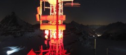 Archived image Webcam Plateau Rosa Zermatt / Breuil Cervinia 00:00