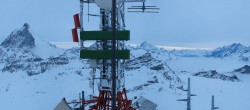 Archived image Webcam Plateau Rosa Zermatt / Breuil Cervinia 06:00