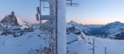 Archived image Webcam Plateau Rosa Zermatt / Breuil Cervinia 05:00