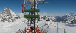 Archived image Webcam Plateau Rosa Zermatt / Breuil Cervinia 09:00