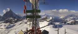 Archived image Webcam Plateau Rosa Zermatt / Breuil Cervinia 17:00