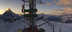 Archived image Webcam Plateau Rosa Zermatt / Breuil Cervinia 19:00