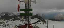Archiv Foto Webcam Zermatt / Breuil Cervinia: Plateau Rosa 15:00