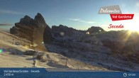 Archiv Foto Webcam Val Gardena/Gröden - Seceda 07:00