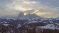 Archived image Webcam Top Station Alpe di Siusi 07:00