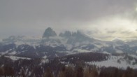 Archived image Webcam Top Station Alpe di Siusi 11:00