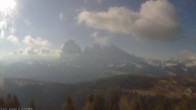 Archived image Webcam Top Station Alpe di Siusi 07:00