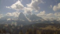 Archived image Webcam Top Station Alpe di Siusi 09:00