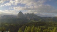 Archived image Webcam Top Station Alpe di Siusi 05:00