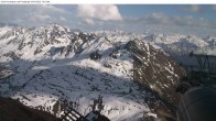 Archived image Webcam Hochalpila Bahn - Silvretta Montafon 17:00