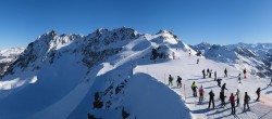 Archiv Foto Webcam Silvretta Montafon: Panorama Bahn 11:00