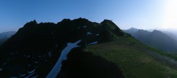 Archiv Foto Webcam Silvretta Montafon: Panorama Bahn 01:00