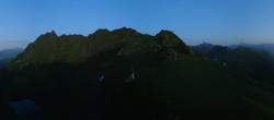 Archiv Foto Webcam Silvretta Montafon: Panorama Bahn 23:00