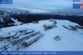 Archiv Foto Webcam Blick vom Gipfel des Kronplatz nach St. Vigil 05:00