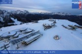Archiv Foto Webcam Blick vom Gipfel des Kronplatz nach St. Vigil 06:00