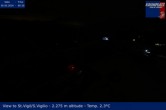 Archiv Foto Webcam Blick vom Gipfel des Kronplatz nach St. Vigil 23:00