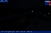 Archiv Foto Webcam Blick vom Gipfel des Kronplatz nach St. Vigil 03:00