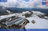 Archiv Foto Webcam Blick vom Gipfel des Kronplatz nach St. Vigil 11:00