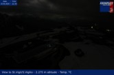 Archiv Foto Webcam Blick vom Gipfel des Kronplatz nach St. Vigil 21:00