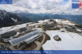 Archiv Foto Webcam Blick vom Gipfel des Kronplatz nach St. Vigil 11:00