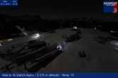 Archiv Foto Webcam Blick vom Gipfel des Kronplatz nach St. Vigil 01:00