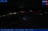 Archived image Webcam Kronplatz - San Vigilio 23:00