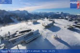 Archiv Foto Webcam Blick vom Gipfel des Kronplatz nach St. Vigil 09:00